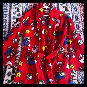 Mario kids robe